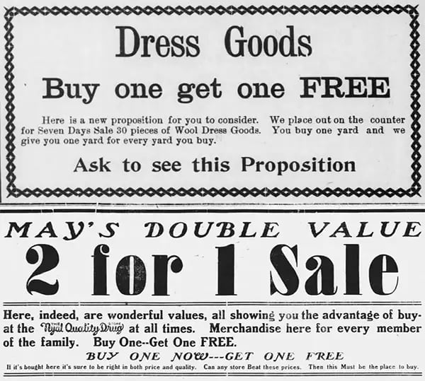 The shady economics of ‘buy one, get one free’ deals - The Hustle